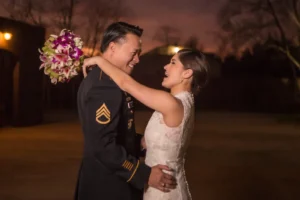 Nick Tran wedding photos with Valarie