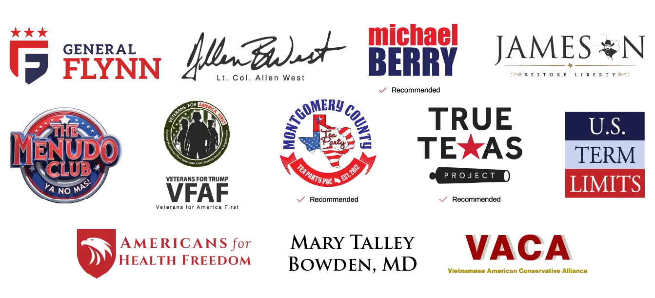 jameson ellis endorsements general flynn michael berry chad prather